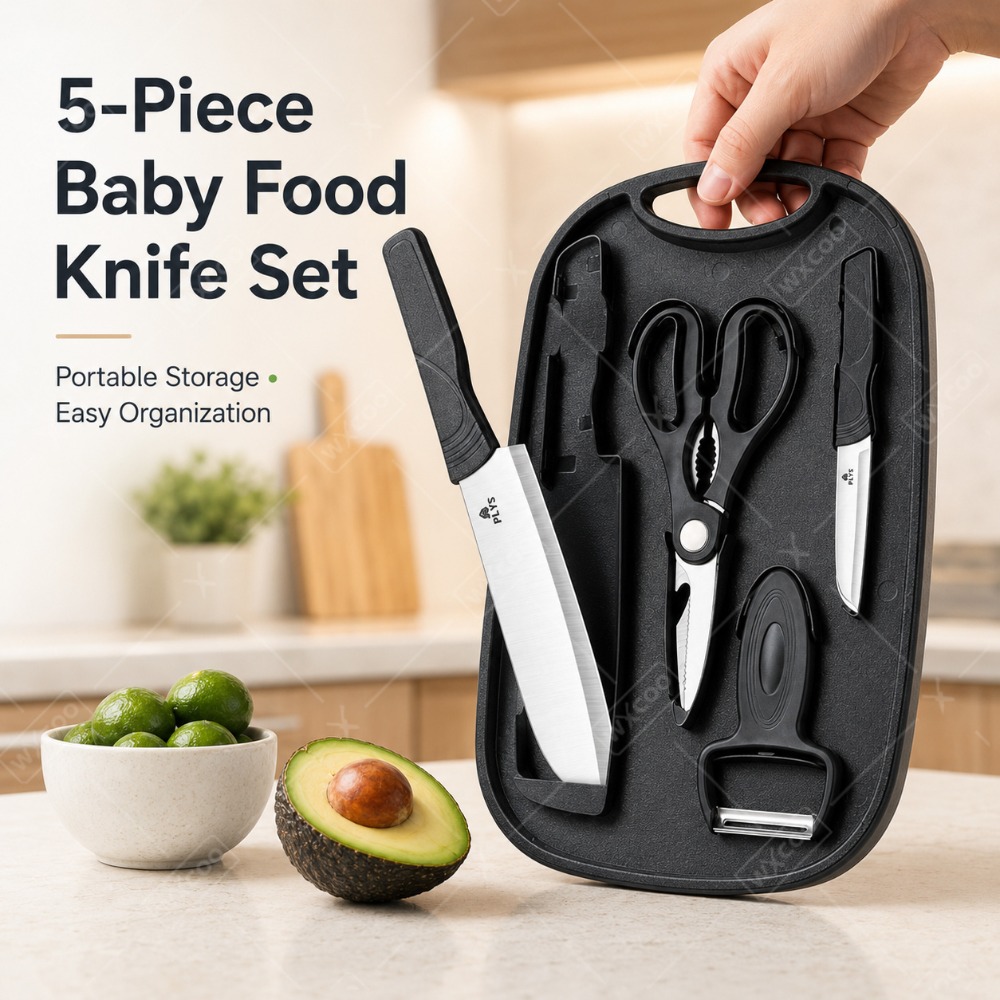 Meal Prep Kits - Baby Food Preparation Knife Set Cutting
