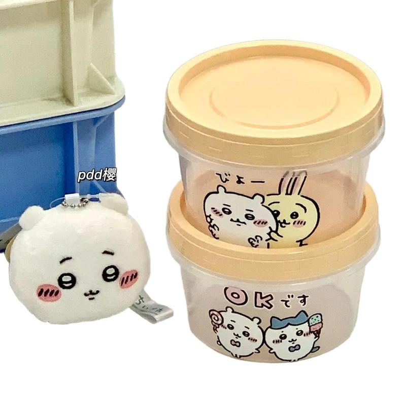 Meal Prep No Microwave - Chiikawa Round Food Storage Container Cute