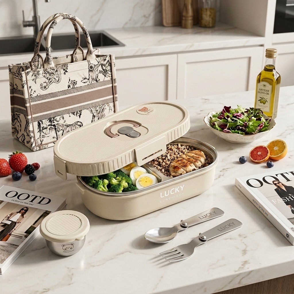 Microwavable 304 Stainless Ste - Meal Prep Kits review and price
