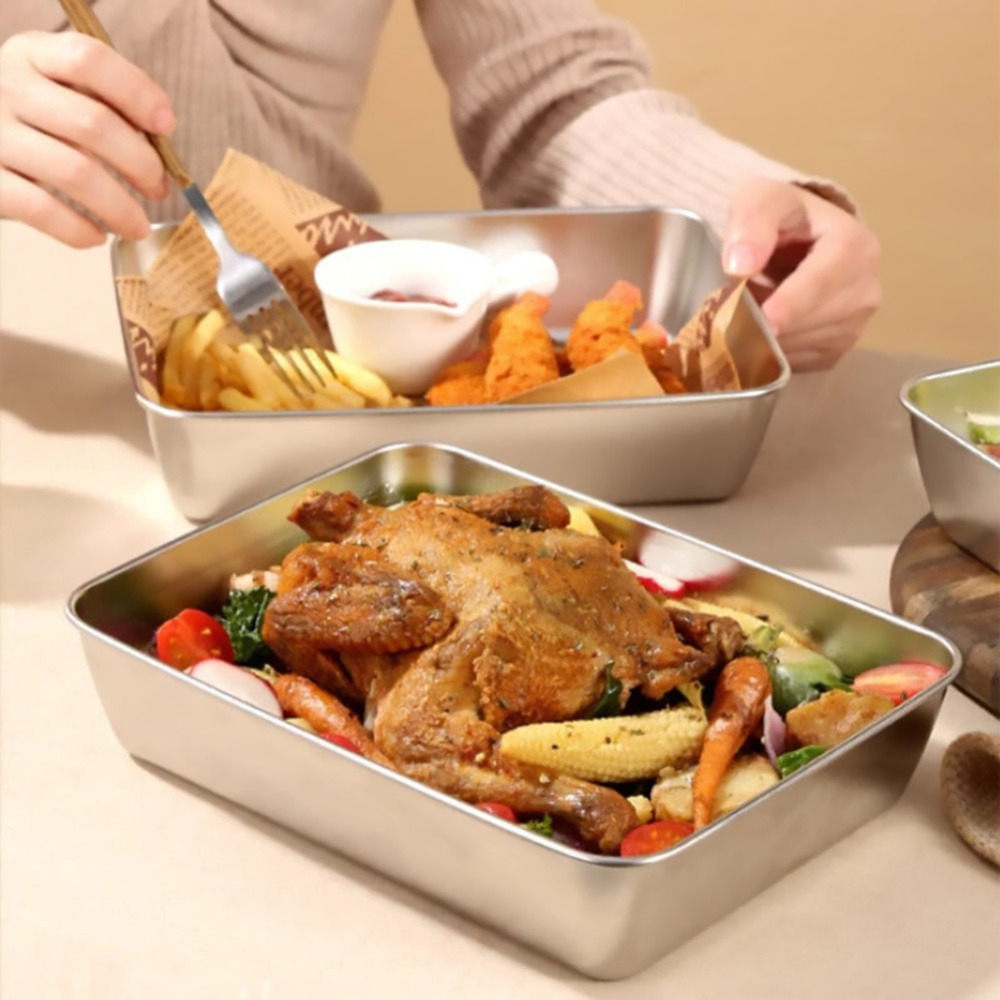 3 Pcs Stainless Steel Food Sto - Meal Prep Kits review and price